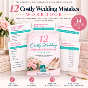 Workbook: 12 Costly Wedding Mistakes Brides Make